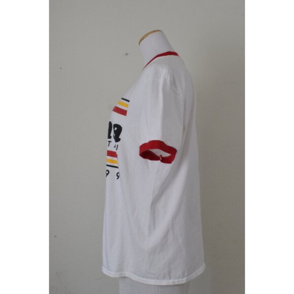 00s Alpha Sigma Tau Ringer‎ Tee size L - Picture 2 of 9